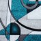 Flash Furniture Turquoise 3 x 10 Geometric Abstract Area Rug KP-RG950-310-TQ-GG - alternate 6